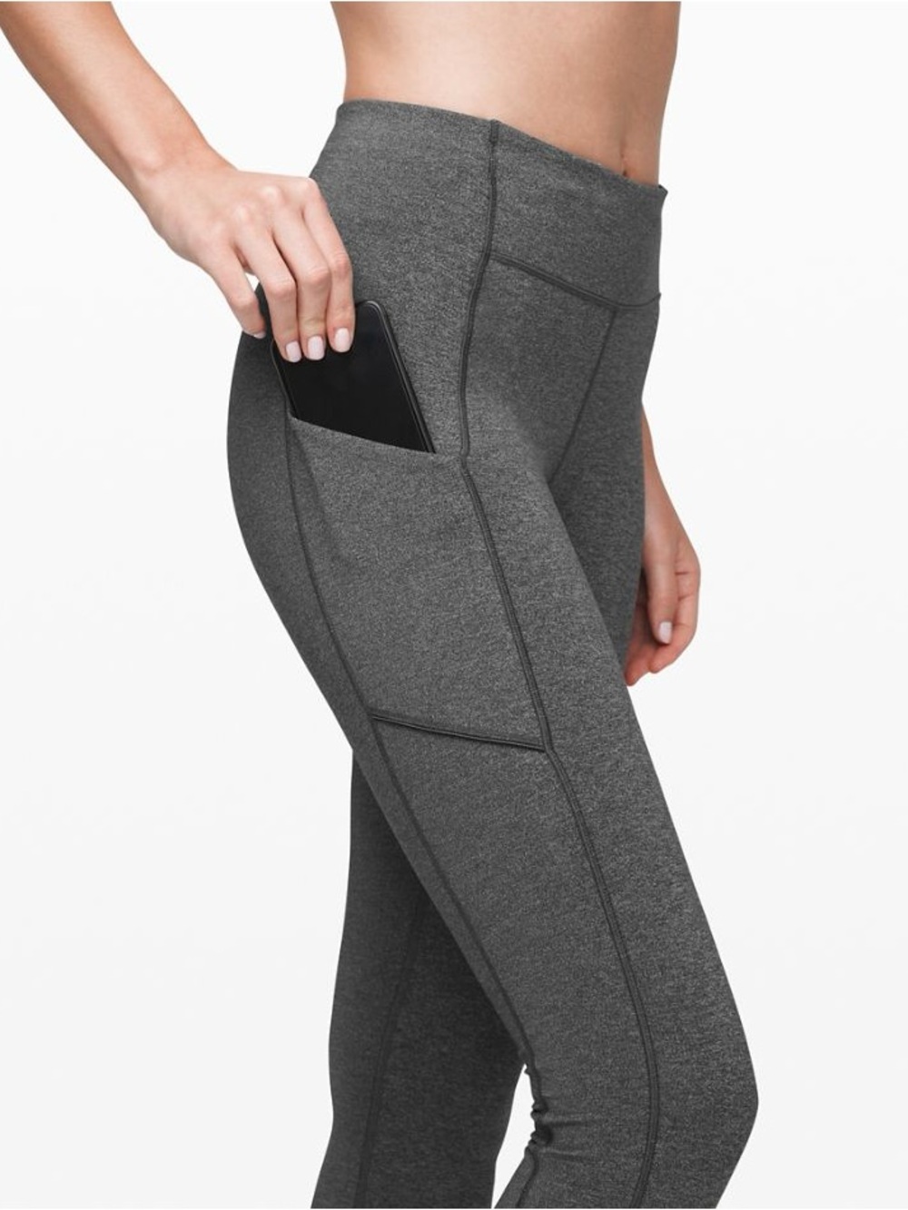 Lululemon High-Rise Capris Leggings with 3 pockets